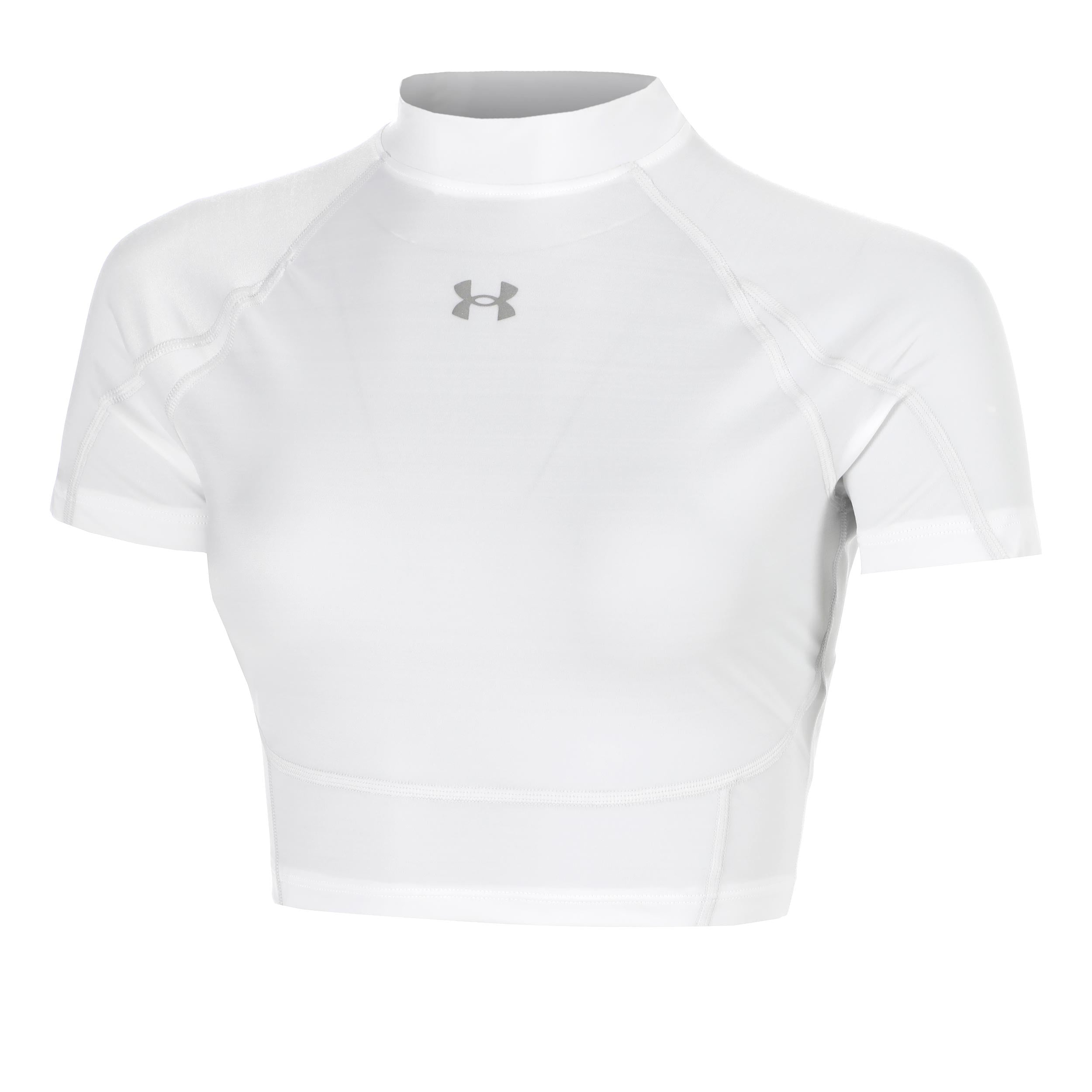 Under Armour HeatGear Elite Crop T-shirt Damer-vit